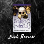 Kingdom of the Wicked book cover with caption of Book Review.